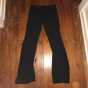 Lululemon Flare Yoga Pants-black TALL